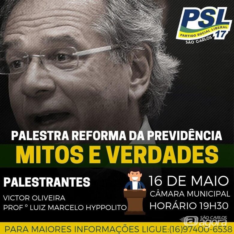 Palestra na Câmara Municipal debate a reforma da Previdência - 