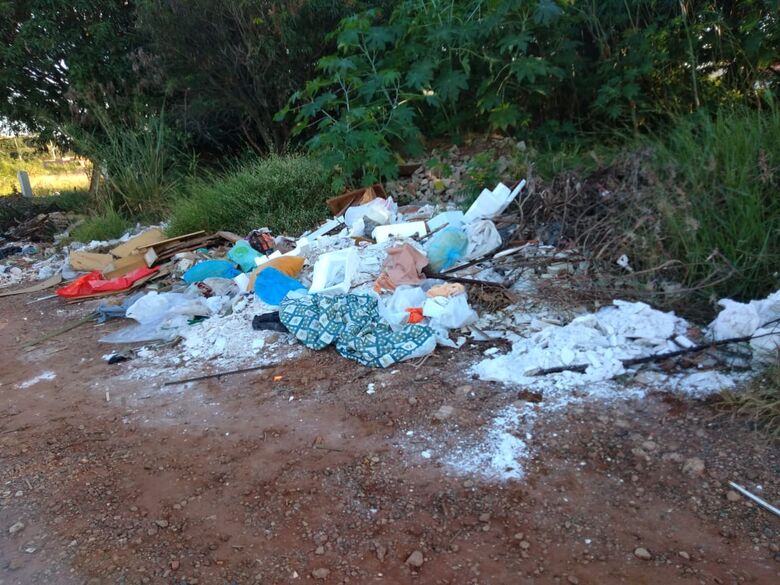 Rua Juliano Parolo vira ecoponto em São Carlos - Crédito: Divulgação