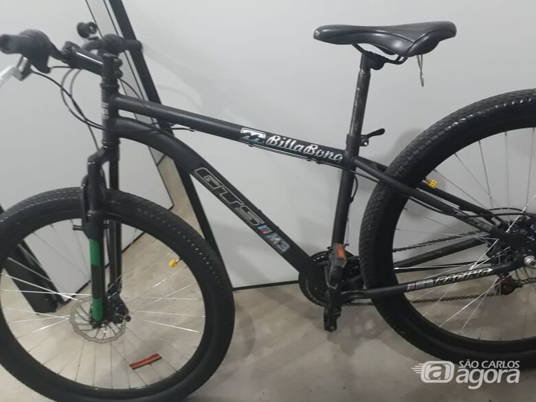 Bicicleta furtada está à espera do proprietário no 2º DP - Crédito: Divulgação