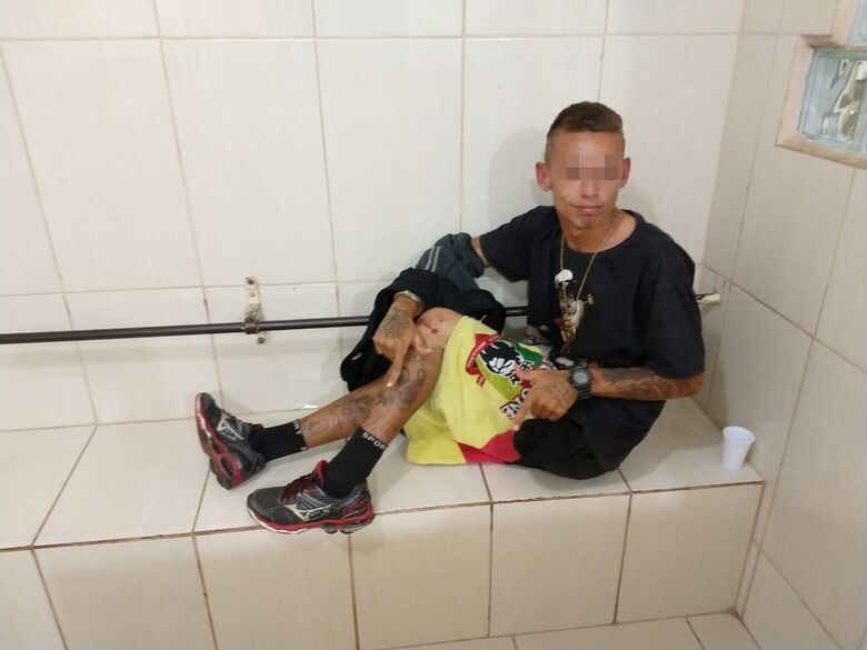 Jovem é detido após desrespeitar medida protetiva e aproximar-se de ex-companheira - Crédito: Luciano Lopes