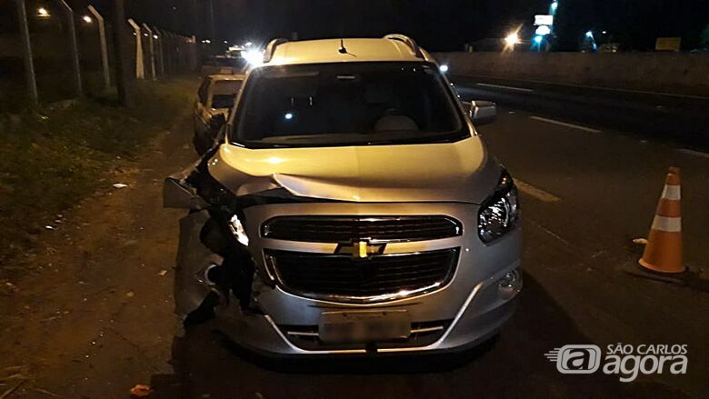 Taxista desvia de cachorro e colide em árvore na SP-310 - Crédito: Arquivo/SCA