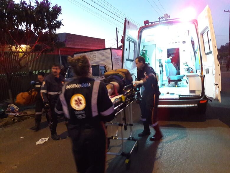 Motociclista colide frontalmente contra caminhonete no Santa Maria - Crédito: Maycon Maximino
