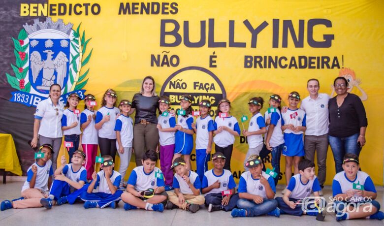 Escola Municipal “Julio B. Mendes” desenvolve projeto sobre bullying - Crédito: Divulgação