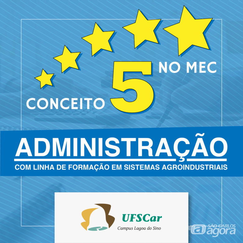 Considerado de excelência, curso da UFSCar recebe nota máxima do MEC - Crédito: Tiago Santi - SeCS/LS