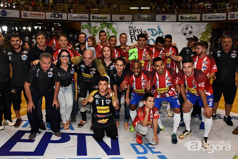 São Carlos Futsal goleia Descalvado e confirma título inédito na Taça EPTV - Crédito: Miltinho Marchetti