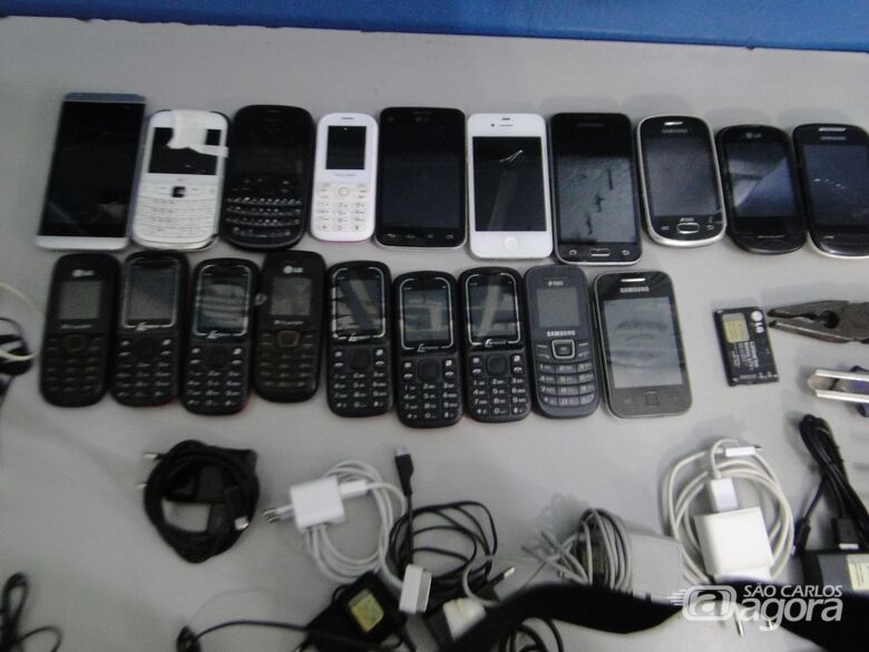 Homens invadem semiaberto na PI de Itirapina e tentam entrar com 19 celulares - Crédito: Divulgação