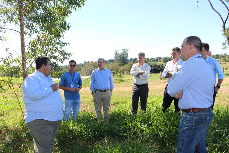 Presidentes da OCB e Agrishow discutem parceria com Embrapa em São Carlos - Crédito: Gisele Rosso