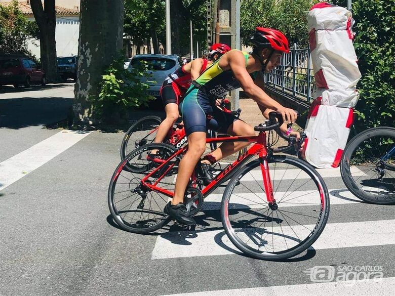 Atleta são-carlense volta do Mundial com bons resultados - Crédito: Divulgação