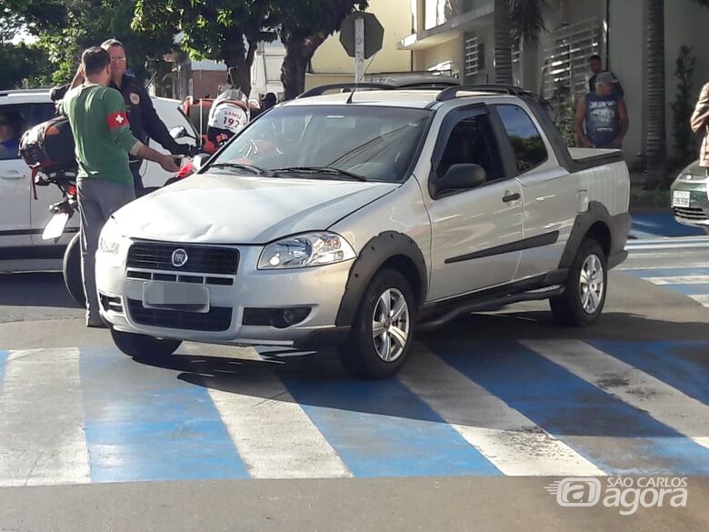 Idosa de 80 anos é atropelada na região da Santa Casa - Crédito: Maycon Maximino