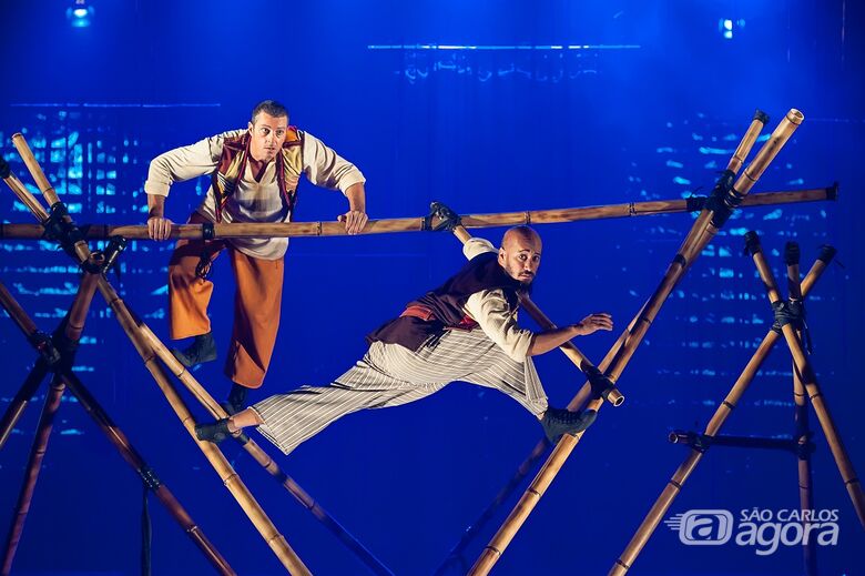 Espetáculo de Circo Simbad, o Navegante é atração no Sesc São Carlos - Crédito: Paulo Barbuto