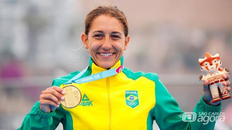 Atleta do Sesi São Carlos conquista primeiro ouro para o Brasil no Pan-Americano - Crédito: Divulgação