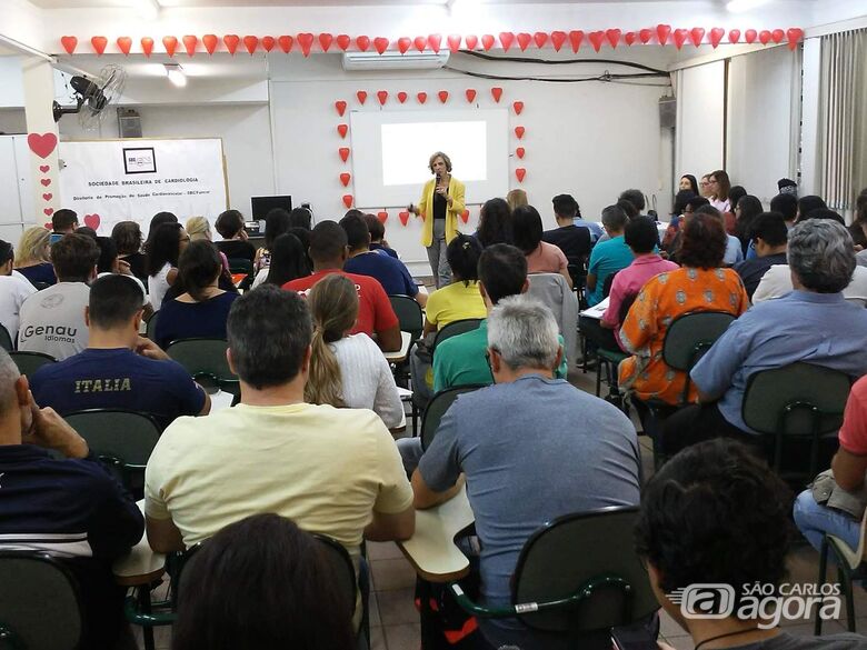 Hospital Universitário apoia ações com estudantes de escolas públicas sobre prevenção de doenças cardiovasculares - Crédito: Divulgação