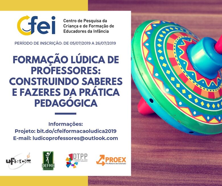 UFSCar promove curso de formação lúdica de professores -