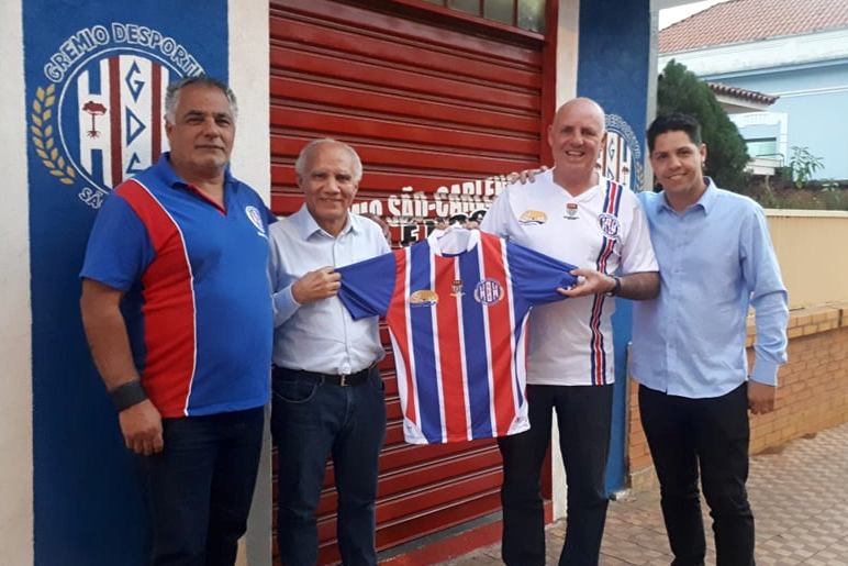 Grêmio apresenta o ex-jogador José Manoel ‘Picolé’ como treinador para a Copa São Paulo - Crédito: Gustavo Curvelo