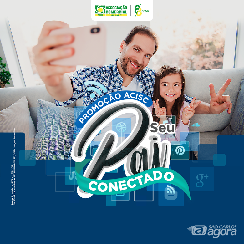 Acisc inicia promoção ‘Seu Pai Conectado’ -