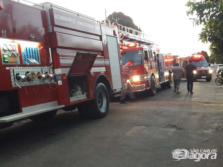 Incêndio consome ecoponto do Jardim Medeiros - Crédito: Arquivo/SCA