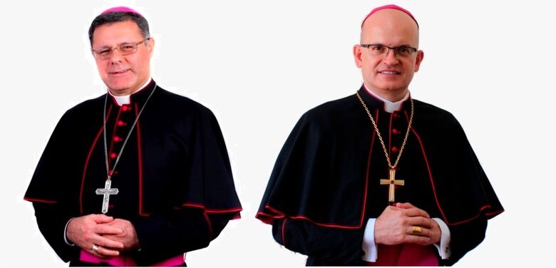 Bispos D. Paulo Cezar Costa e Dom Eduardo Malaspina receberão título de cidadania são-carlense - Crédito: Divulgação
