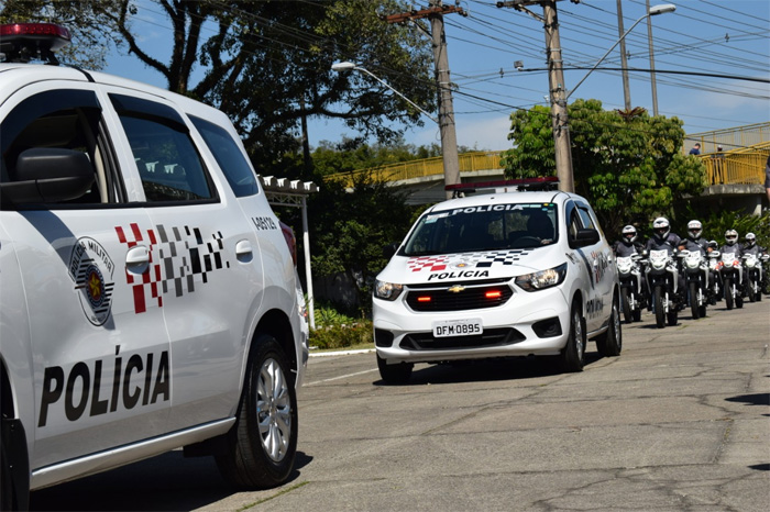 Viaturas da Polícia Militar ganham nova identidade visual - Crédito: Divulgação/PM