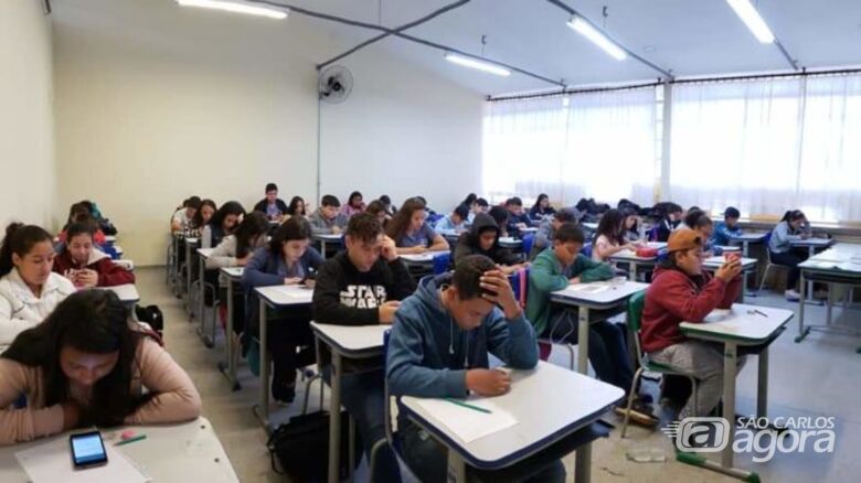 Projeto pioneiro de prova digital será aplicado nas escolas de São Carlos e região - Crédito: Divulgação