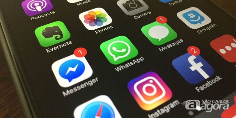 WhatsApp, Facebook e Instagram apresentam instabilidade - Crédito: Divulgação