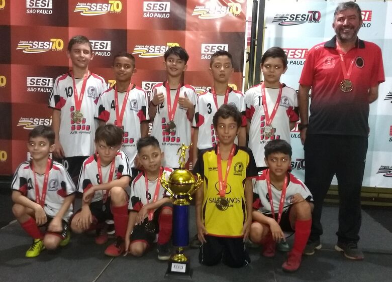 Com 100% de aproveitamento, Salesianos é campeão da Copa Sesi - Crédito: Divulgação