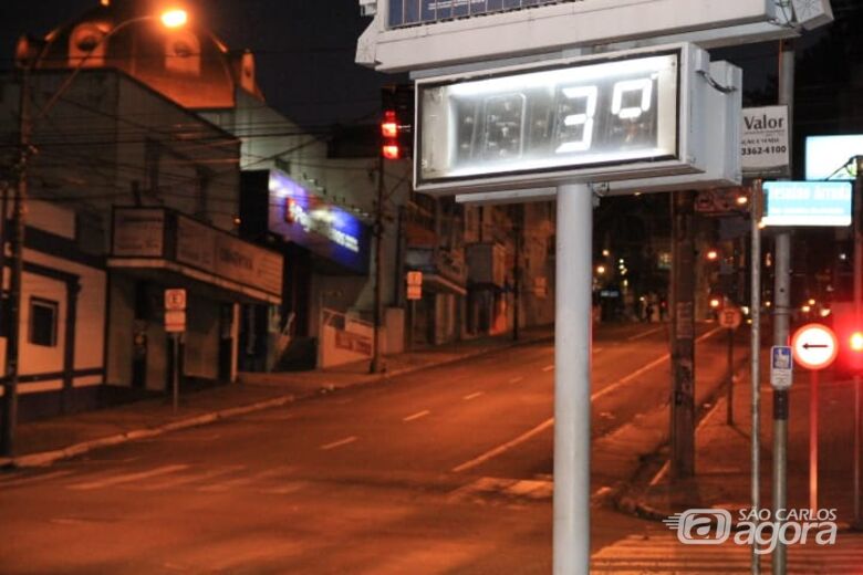 Madrugada de domingo bate 3 graus e supera noite de sábado - Crédito: Marco Lúcio