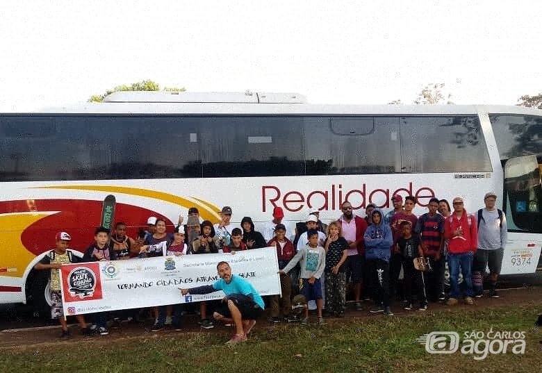 São-carlenses do Skate Cidadão brilham em Ribeirão Preto - Crédito: Divulgação