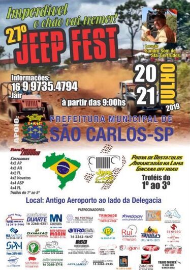 Jeep Fest promete adrenalina para o final de semana em São Carlos -