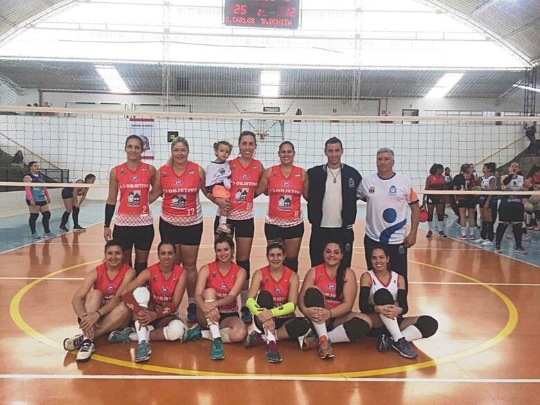 Vôlei feminino chega invicto a semifinal; Barra Bonita foi a vítima - Crédito: Divulgação