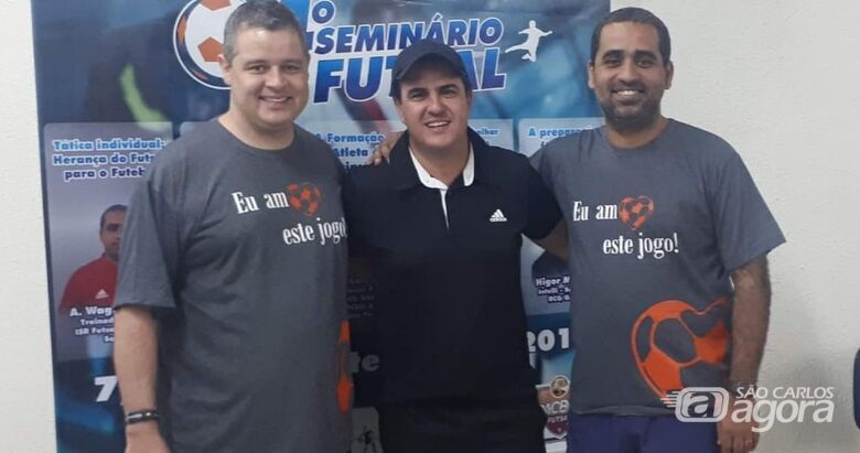 Técnico são-carlense busca atualização e novos conhecimentos em Seminário de Futsal - Crédito: Marcos Escrivani