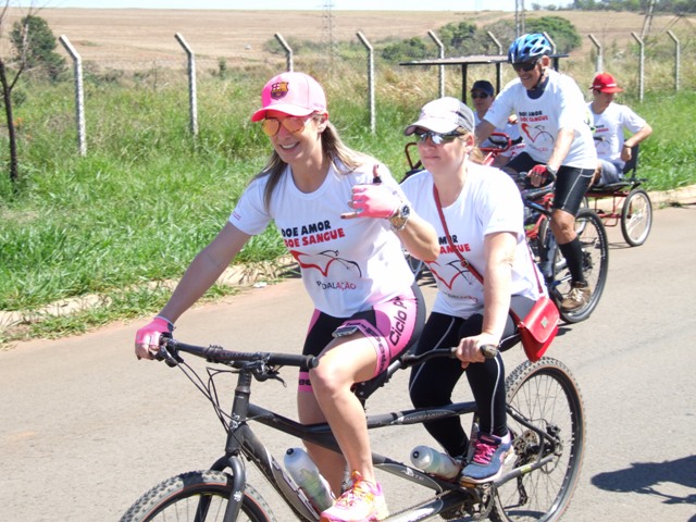 PedalAÇÃO irá ajudar o Banco de Sangue da Santa Casa - Crédito: Divulgação