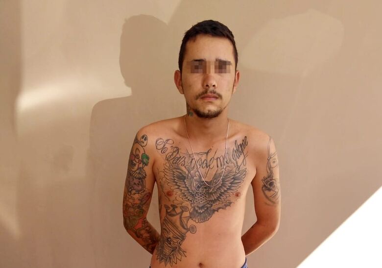 Acusado de tentativa de homicídio é preso no Antenor Garcia - Crédito: Divulgação/PM
