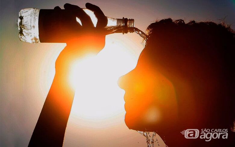 Sábado com muito calor e domingo com previsão de chuva e queda na temperatura - 