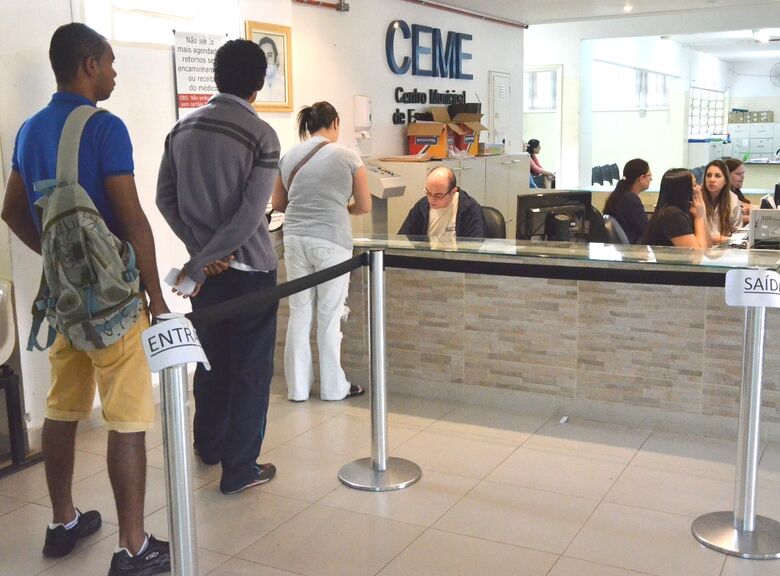 CEME: 40% dos usuários do SUS que agendam consulta não comparecem - Crédito: Divulgação