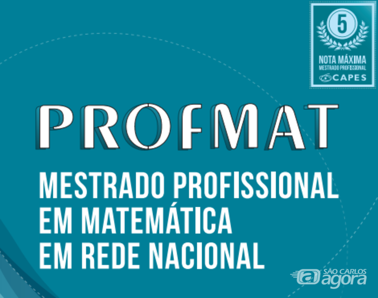 Mestrado profissional em matemática recebe inscrições até 16 de setembro -