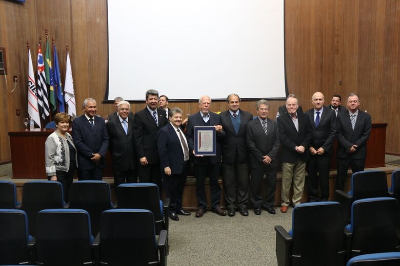 Câmara Municipal comemora os 70 anos do Ciesp São Carlos - Crédito: Divulgação