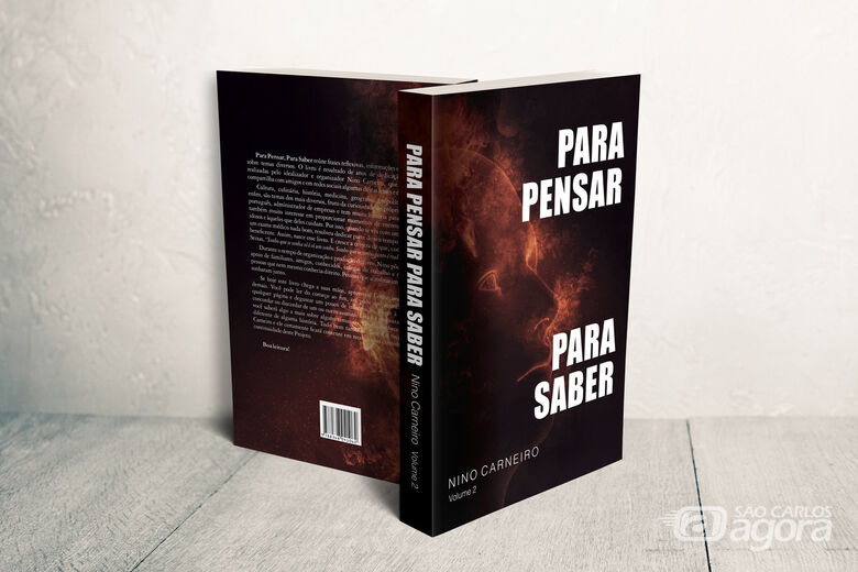 Livro Para Pensar Para Saber será lançado no próximo sábado - Crédito: Divulgação