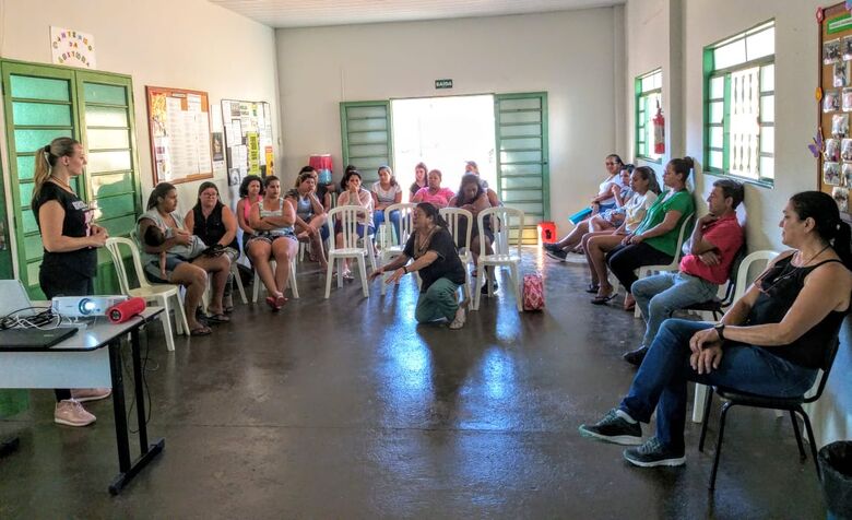 CRAS Santa Eudóxia promove oficina sobre depressão -
