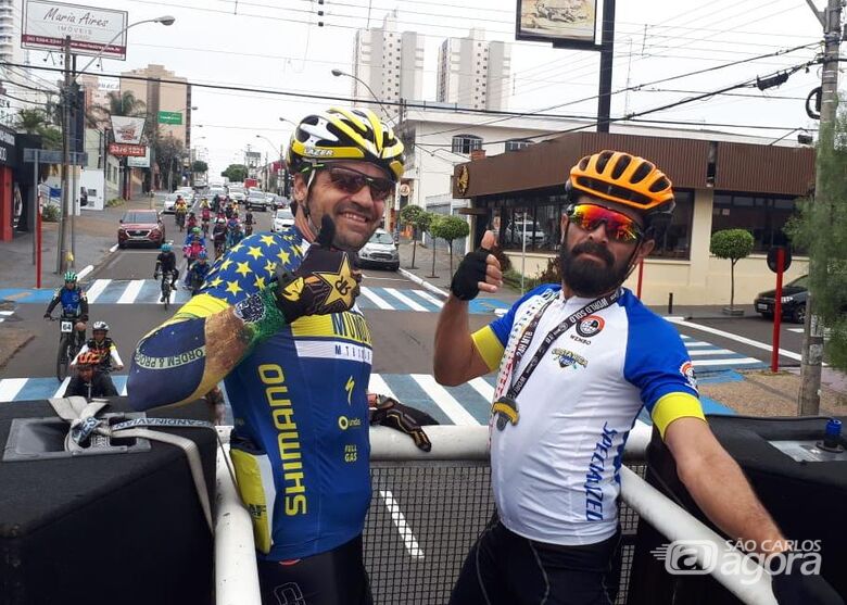 Amigos e ciclistas se unem para homenagear campeão mundial - Crédito: Divulgação