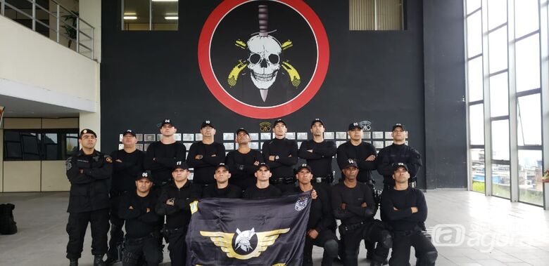 Guardas Municipais de São Carlos participam de treinamento no BOPE - Crédito: Divulgação