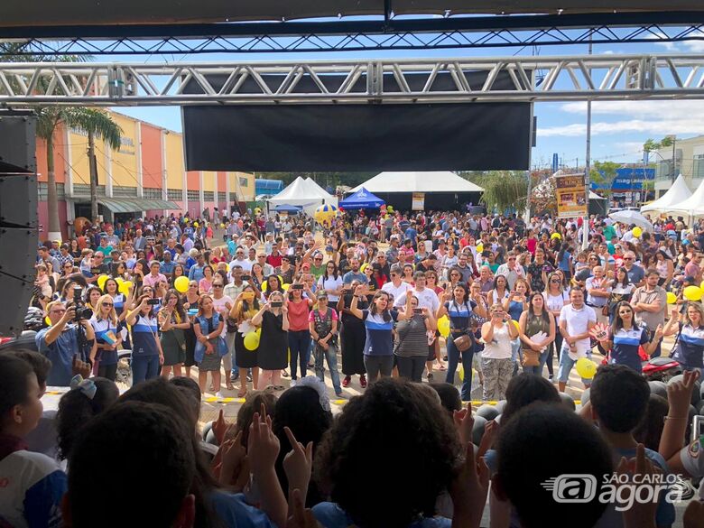 Quebrando o Silêncio reúne 5 mil pessoas em São Carlos - Crédito: Divulgação