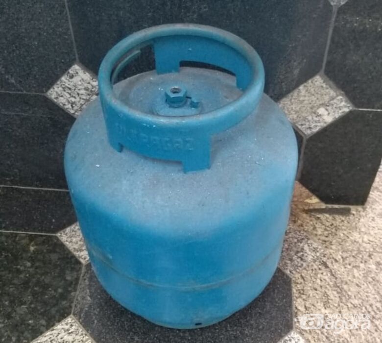 Ladrão ia trocar botijão de gás por droga em Ibaté - Crédito: Divulgação