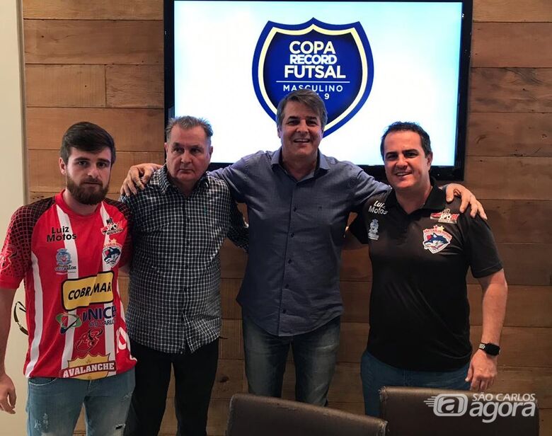 São Carlos Futsal busca o bicampeonato da Copa Record - Crédito: Divulgação