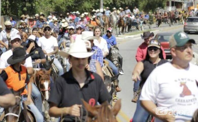 Cavalgada de São Roque promete agitar Água Vermelha e região - Crédito: Divulgação