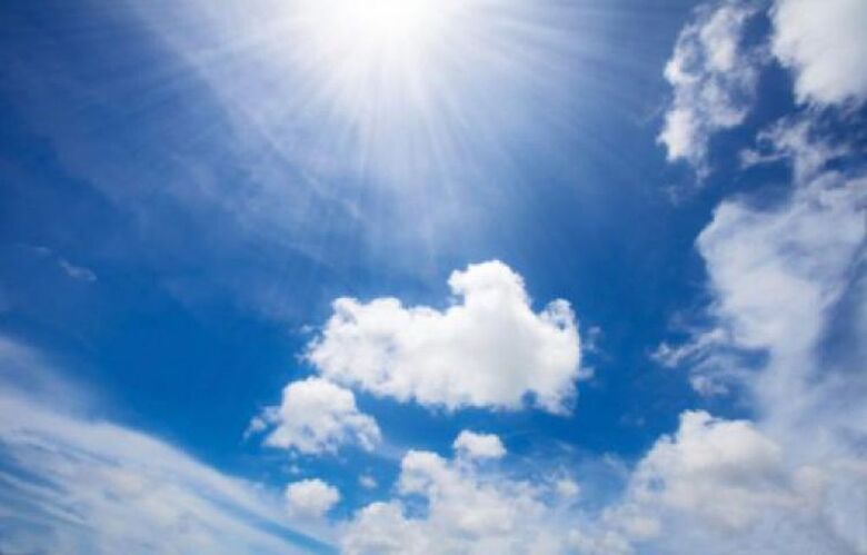 Final de semana será de tempo firme e temperaturas em elevação - Crédito: Divulgação