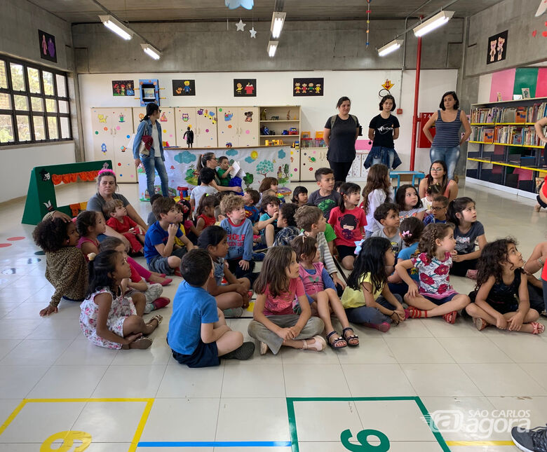 Crianças participam e brinquedoteca é inaugurada na UFSCar - Crédito: Adriana Arruda - CCS/UFSCar