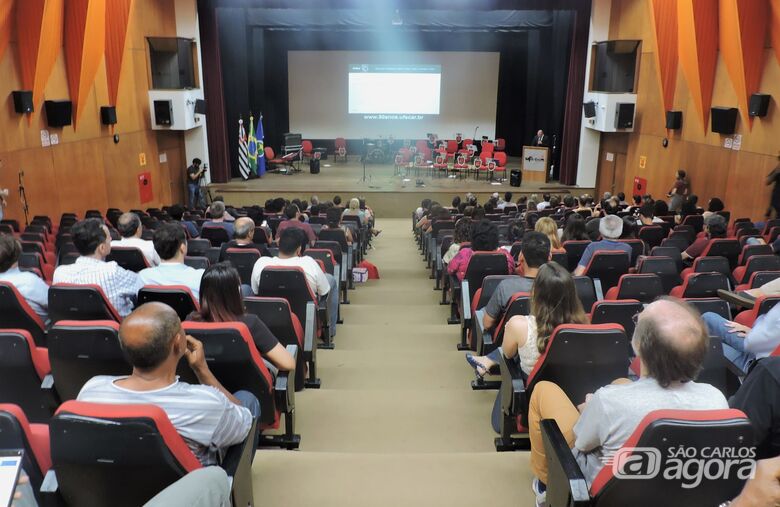 Cerimônia marca a abertura das comemorações dos 50 anos da UFSCar - Crédito: Divulgação