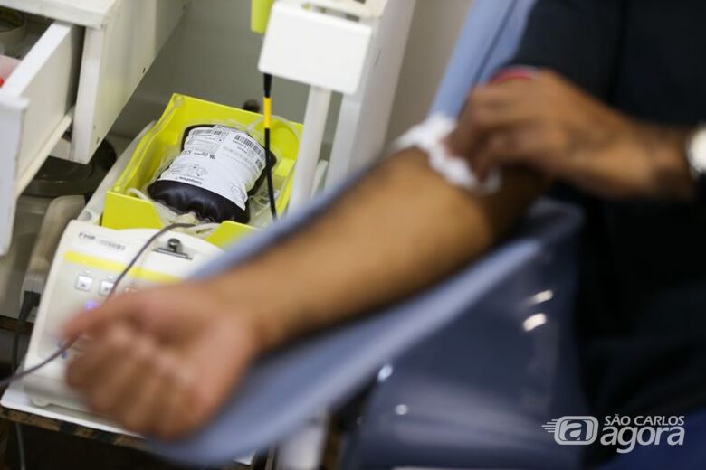 Homem necessita de doação de sangue na Santa Casa - Crédito: Divulgação