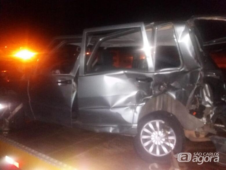 Motorista de 72 anos morre após transitar na contramão e bater em dois carros na Anhanguera - Crédito: Divulgação/PMRv