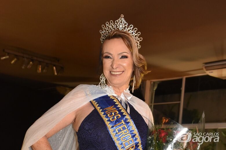 Eleitos Miss e Mister Terceira Idade em São Carlos - Crédito: Divulgação